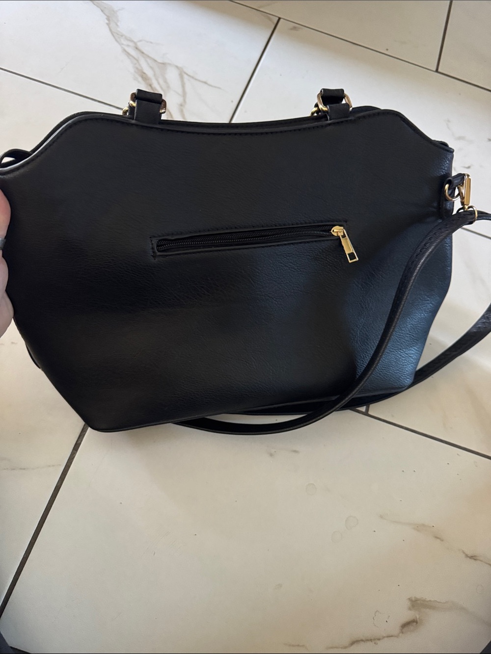 Gucci Black Quilted Leather Satchel with Gold Hardware - Picture 4 of 4